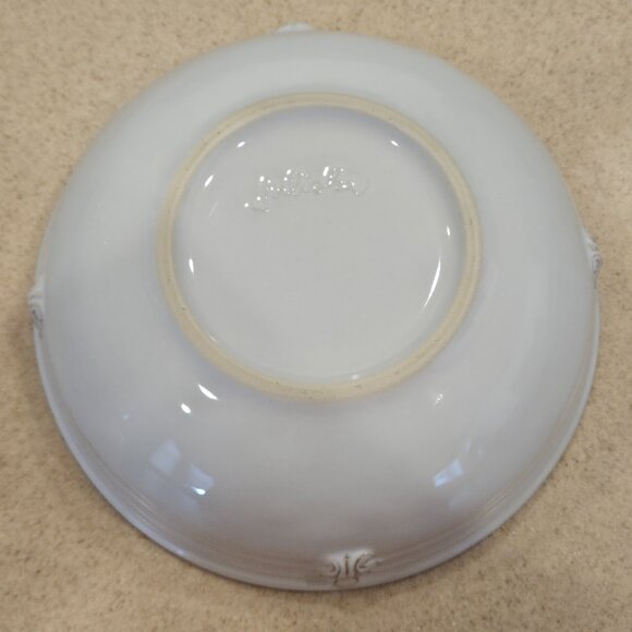 RARE JULISKA CERAMIC ACANTHUS LEAF COUPE SOUP PASTA SALAD BOWL ICE CREAM DISH - Picture 7 of 9